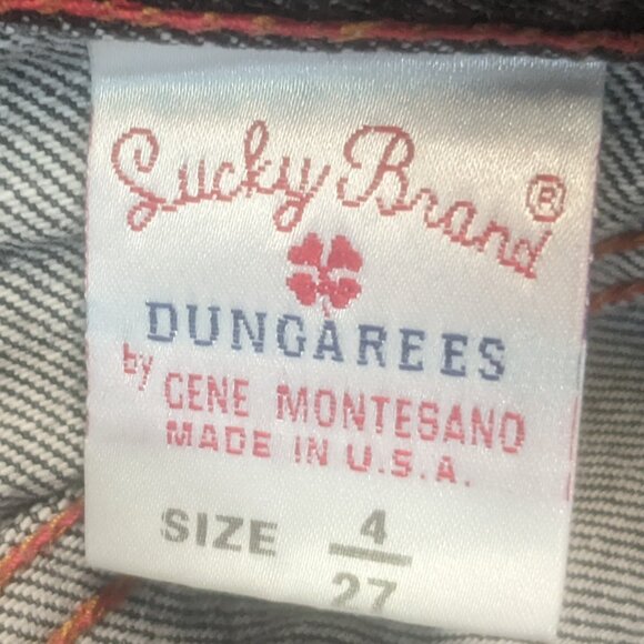 Lucky Brand Jeans Size 4/27 Dark Wash Boot Cut - Picture 15 of 16